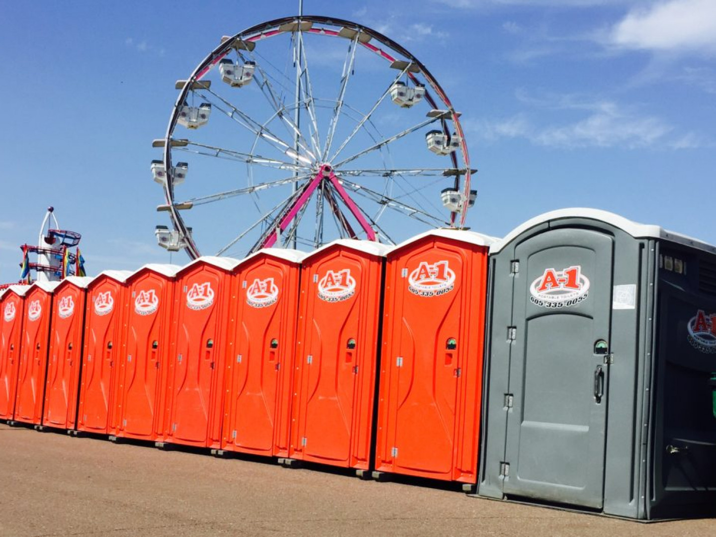Products & Services A1 Portable Toilets